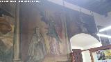 Palacio de Juan V�zquez de Molina. Antigua Sala Capitular. Pintura Mural con la representaci�n de Santa Teresa y �ngel, y Santo Tom�s