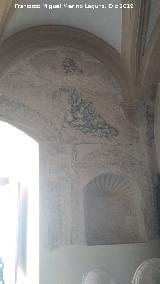 Palacio de Juan V�zquez de Molina. Restos de pinturas murales