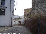 Puerta de San Lorenzo. Lugar de ubicación de la puerta a intramuros