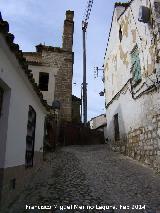 Puerta de San Lorenzo. Lugar de ubicación de la puerta a extramuros