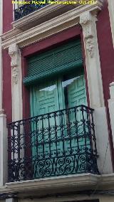 Casa de la Calle Rafael Tejeo nº 8. Balcón