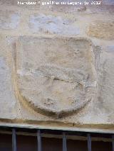 Colegiata de Santa María de los Reales Alcázares. Escudo trasero
