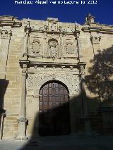 Colegiata de Santa María de los Reales Alcázares. Portada de La Consolada