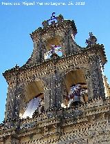 Colegiata de Santa María de los Reales Alcázares. Espadaña izquierda