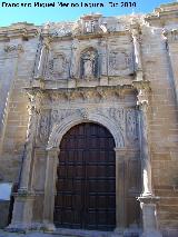Colegiata de Santa María de los Reales Alcázares. Portada de La Consolada