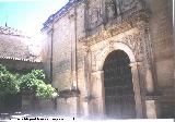 Colegiata de Santa María de los Reales Alcázares. Portada lateral