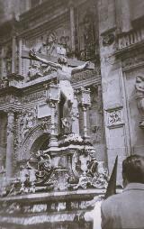 Iglesia y Convento de la Sant�sima Trinidad. Cristo de la Expiraci�n foto antigua