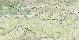 Cortijo al Oeste del Réculo. Mapa