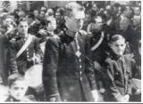 Emilio Cebrián Ruiz. Banda municipal de Jaén años 30 Emilio Cebrián a la cabeza