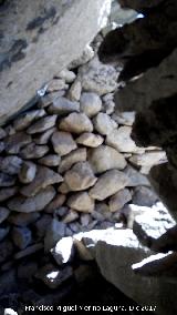Chozas de Covatillas. Interior de la choza pequea