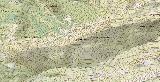 Cerro las Crceles. Mapa