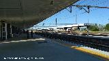 Estación Linares-Baeza. Andén