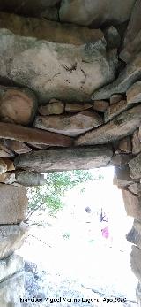 Caracol Chicote. Bóveda y puerta