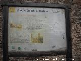 Fundición La Tortilla. Cartel