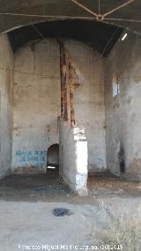 Fundición La Tortilla. Interior de la nave anexa a la torre de perdigones