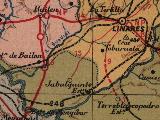 Fundición La Tortilla. Mapa 1901