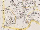 Historia de Valdepeñas de Jaén. Mapa 1850