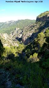 Cañon de Pitillos. Desde la Cañada del Sabinar
