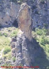 Cañon de Pitillos. Formación de piedra caliza
