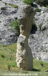Cañon de Pitillos. La aguja de la Cerilla
