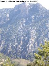 Cañon de Pitillos. Pitillos y la Piedra del Palo arriba