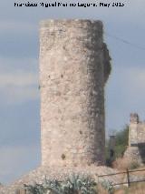 Castillo de Vilches. Torreón circular