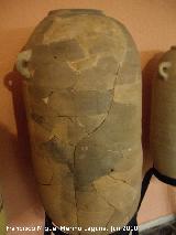 Oppidum de Giribaile. Ánfora ibérica siglo IV a.C. Museo Provincial