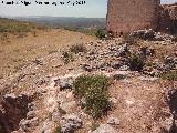 Castillo de Giribaile. Torreón antiguo de la puerta