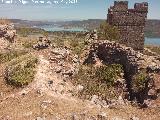 Castillo de Giribaile. Habitáculo