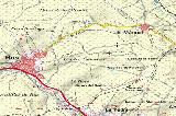 Albarrada de los Llanos. Mapa