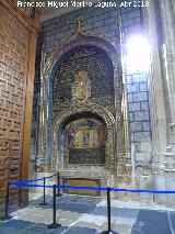 Catedral Nueva. Capilla de Diego de Neyla. Tumba del arcediano Roque de Vergas
