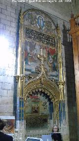 Catedral Nueva. Capilla de Diego de Neyla. Sepulcro del cannigo Diego de Neyla