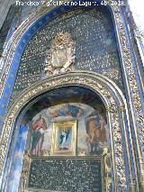 Catedral Nueva. Capilla de Diego de Neyla. Tumba del arcediano Roque de Vergas