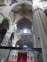 Catedral Nueva. Capilla Mayor. Bóvedas de crucería