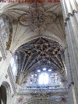 Catedral Nueva. Capilla Mayor. Bóvedas de crucería