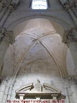 Catedral Vieja. Nave del Evangelio. Bóveda de crucería