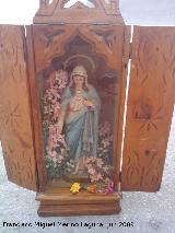 Capilla portátil. Corazón de María. Los Villares