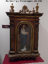Capilla portátil. Capilla portátil de la Inmaculada Concepción del siglo XVI. Exposición Palacio Episcopal Salamanca