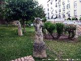 Escuela de Arte José Nogué. Esculturas en el jardín