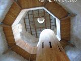 La Clerecía. Parte alta del interior de una torre