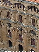 La Clerecía. Detalle del claustro