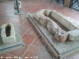 Iglesia de San Cebrián. Tumbas de la necrópolis exterior
