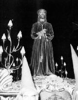 Semana Santa. Primera salida de la cofradia de Jesús del Perdon 1954