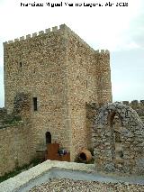 Castillo de la Coracera. Capilla. Torre del Homenaje y espadaña