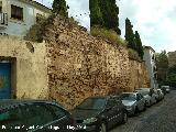 Muralla de la Calle Muro de la Misericordia. Parte de mampostera