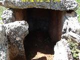 Dolmen de la Media Puerta. Detalle