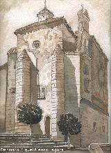 Santuario de las Reliquias. Dibujo de Isabel Laguna López