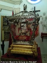 Santuario de las Reliquias. Relíquias