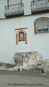 Hornacina del Santo Rostro. Situación