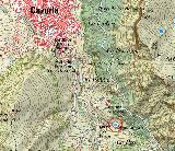 Molino de Tíscar. Mapa